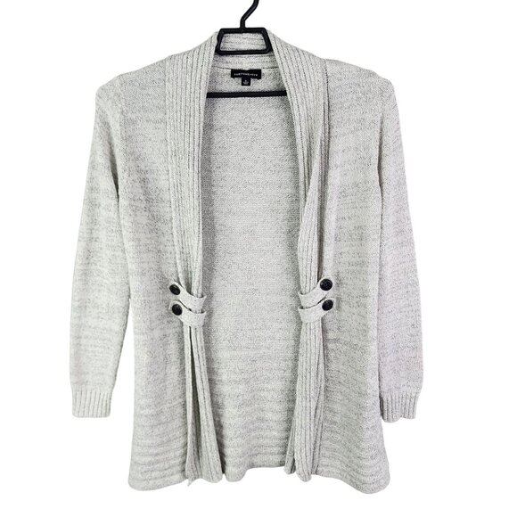 Womens Fortune + Ivy Open Front Cardigan Sweater Acrylic & Polyester Size M - Picture 1 of 12